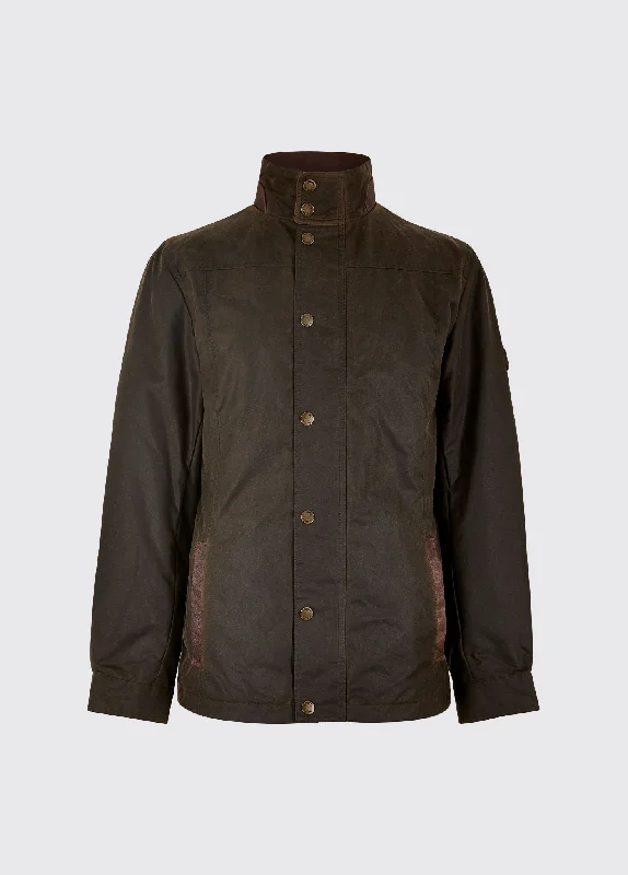 Carrickfergus Waxed Jacket - Olive Bohemian Men's Free Bohemian Men's Free