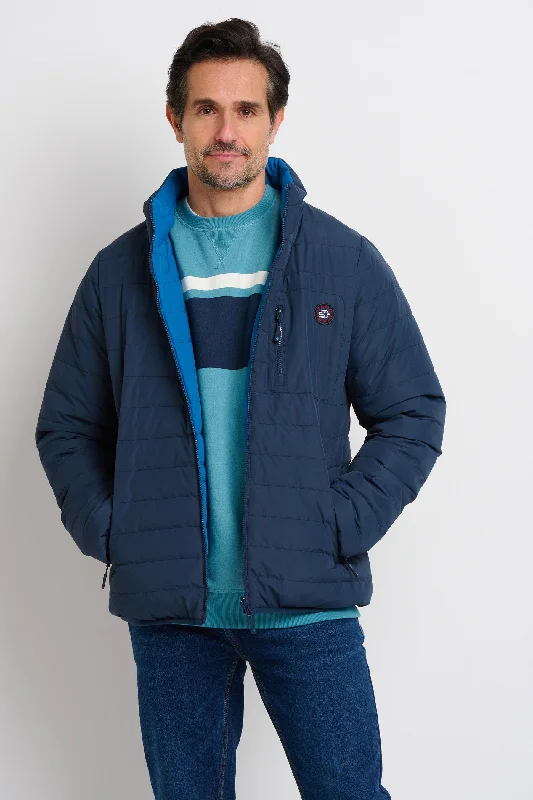 Reversible Puffer Jacket Casual Men's Short Casual Men's Short