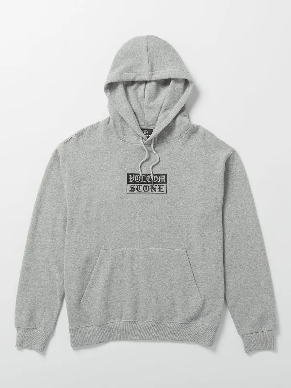 Watanite Hoodie - Heather Grey Edgy Men's Punk Edgy Men's Punk