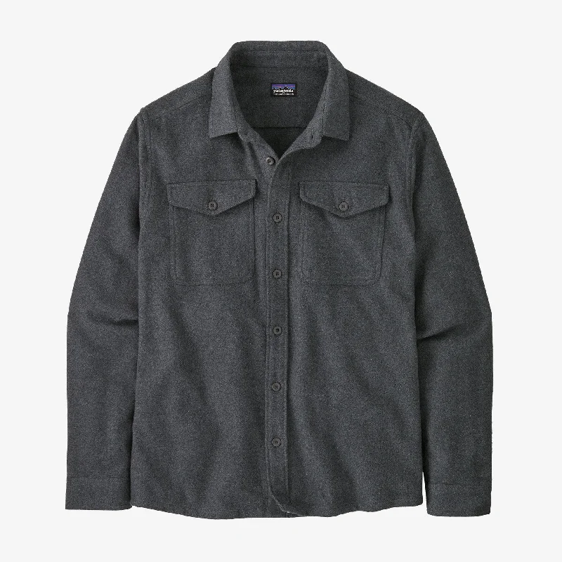 Patagonia Men's Fjord Flannel Shirt - Forge Grey Polished Men's Silk Polished Men's Silk