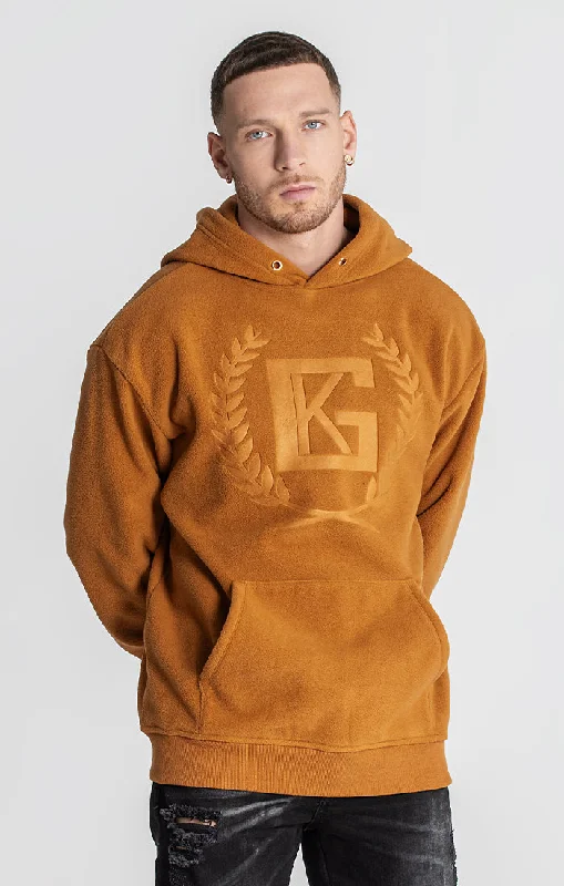 Yellow Unity Sherpa Hoodie Refined Men's European Refined Men's European