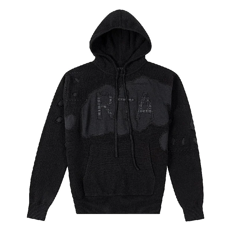 Patchwork Pullover Hoodie Edgy Men's Punk Edgy Men's Punk