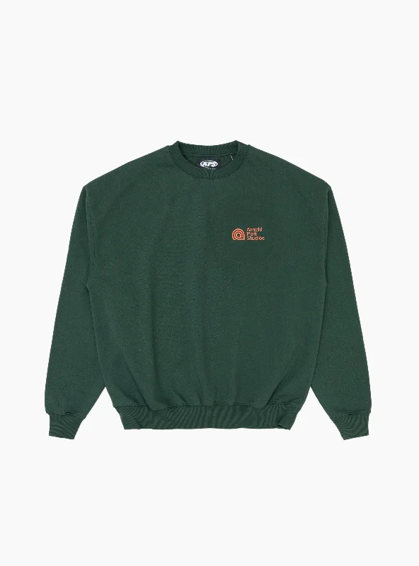 & Garbstore Associates Sweatshirt Forest Green Relaxed Men's Beach Relaxed Men's Beach