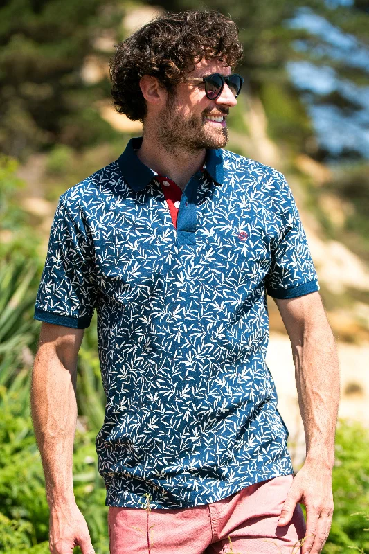 Printed Polo Shirt Beach Beach