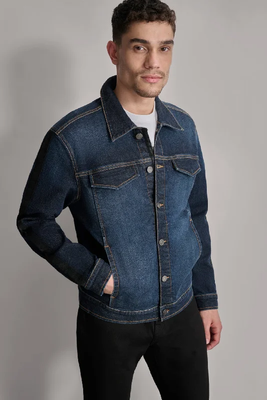 DENIM JACKET Sophisticated Men's French Sophisticated Men's French