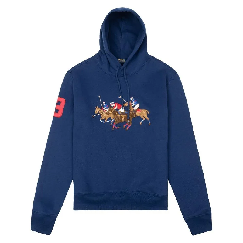 Triple Pony Hoodie | Navy Practical Men's Multi Practical Men's Multi