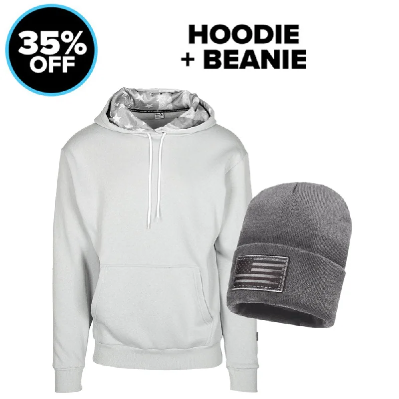 Hoodie + Beanie Masculine Men's  Masculine Men's 