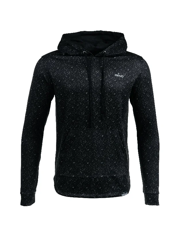 Speckled Black Golf Hoodie Street Street