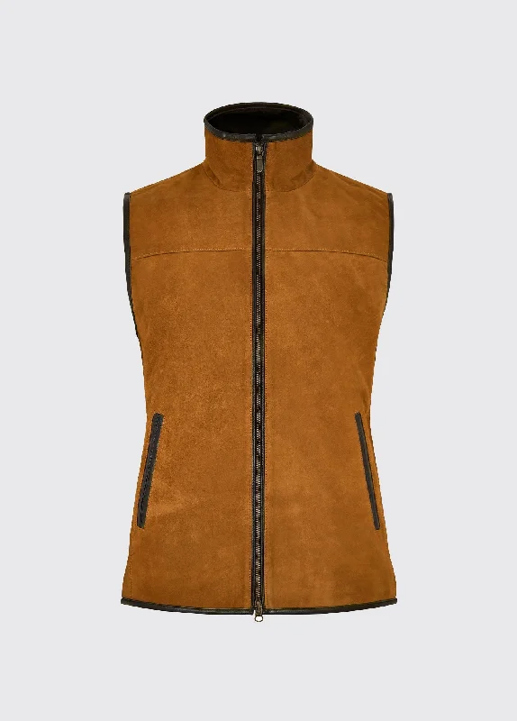 Dunhill Leather Vest - Tan Trendy Men's Bucket Trendy Men's Bucket