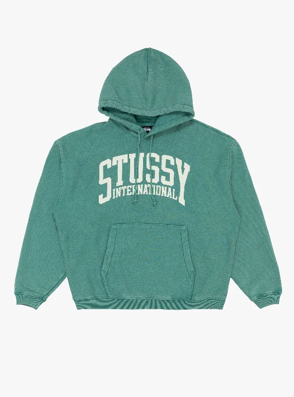 Stussy Intl Relaxed Hoodie Teal Tailored Tailored