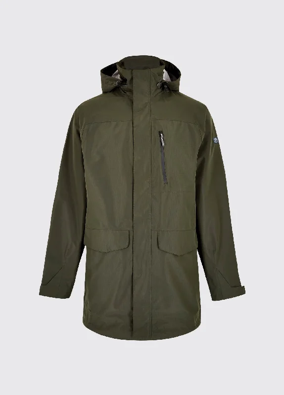 Pedlar Waterproof Jacket - Pesto Confident Men's High Confident Men's High