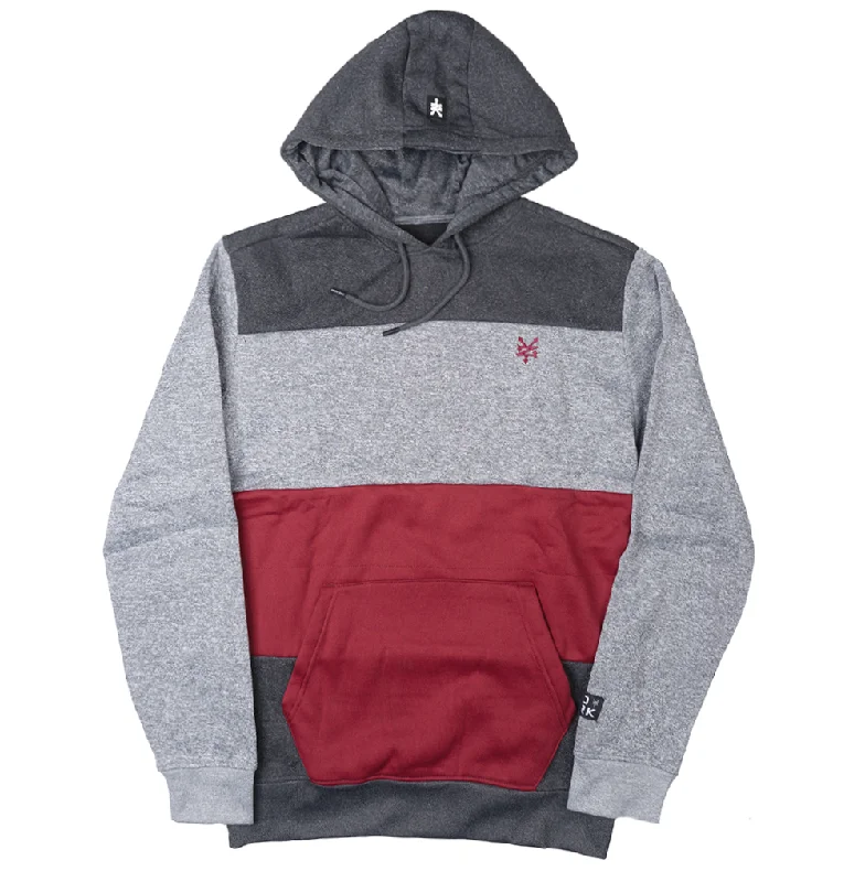 ZOO YORK PANEL HOODIE CORDOVAN - ZY30H32 Sharp Men's Italian Sharp Men's Italian