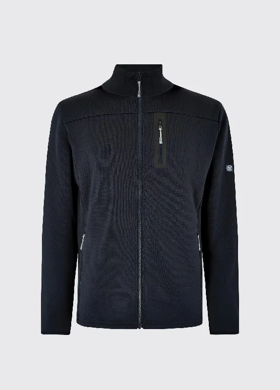 Badgerhill Fleece Jacket - Navy Classic Men's Pin Classic Men's Pin