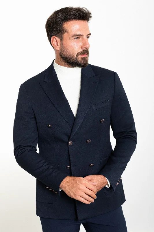 Bojoni Torretta Slim Fit Double и Navy Blue Blazer Cclassic Men's Tweed Cclassic Men's Tweed