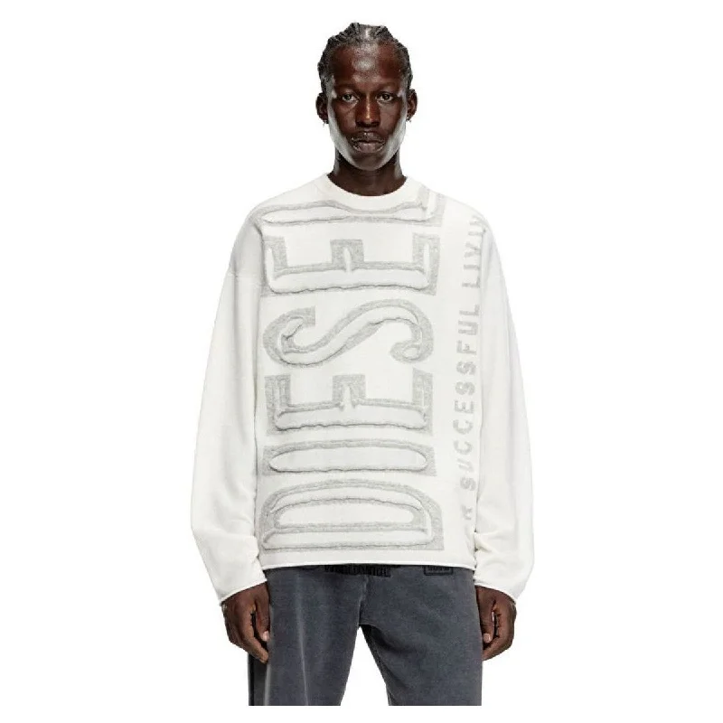 K-Floyd Wool jumper with peel-off Super Logo OFF/WHITE Refined Men's Classic  Refined Men's Classic 