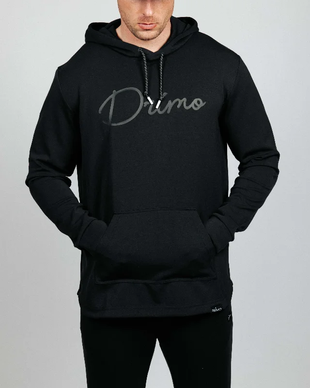 Men's Black Recovery Hoodie Sleek Men's Contemporary  Sleek Men's Contemporary 