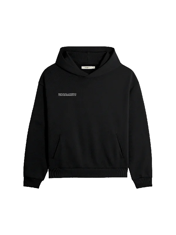 Mens 365 Midweight Hoodie—black Sporty Men's Tennis Sporty Men's Tennis