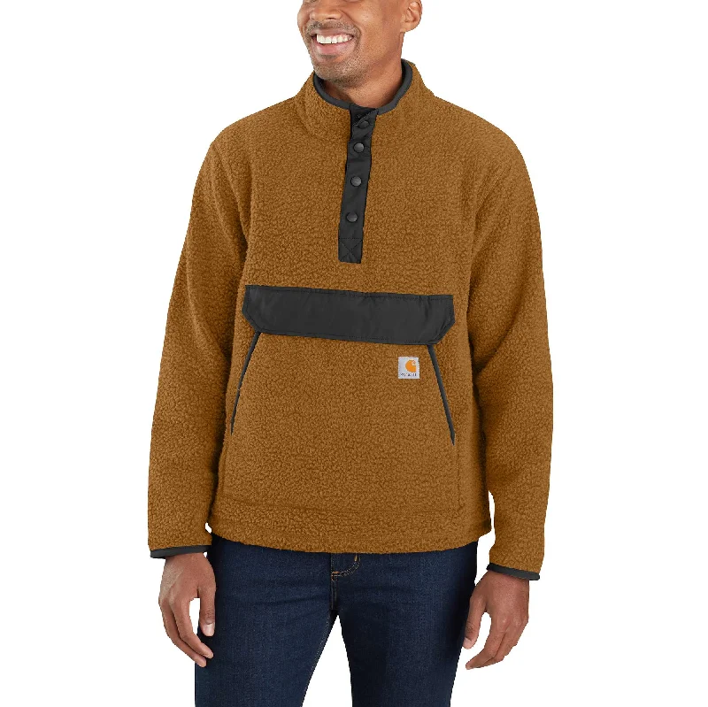 Relaxed Fit Fleece Pullover Elegant Men's Cashmere Elegant Men's Cashmere