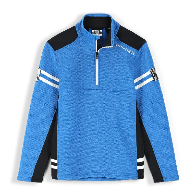 Mens Wengen Half Zip - Collegiate (2022) Sophisticated Men's French Sophisticated Men's French