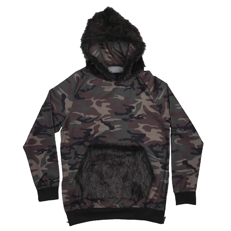 RIFLESSI MENS HOODIE OLIVE CAMO - MJT-72 Masculine Men's  Masculine Men's 