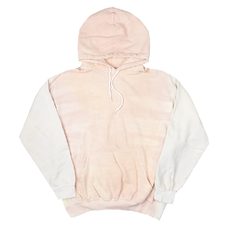 THE BAND LICENSED TIE DYE HOODIE PEACH MULTI - DYEHOOD Sleek Men's Contemporary  Sleek Men's Contemporary 