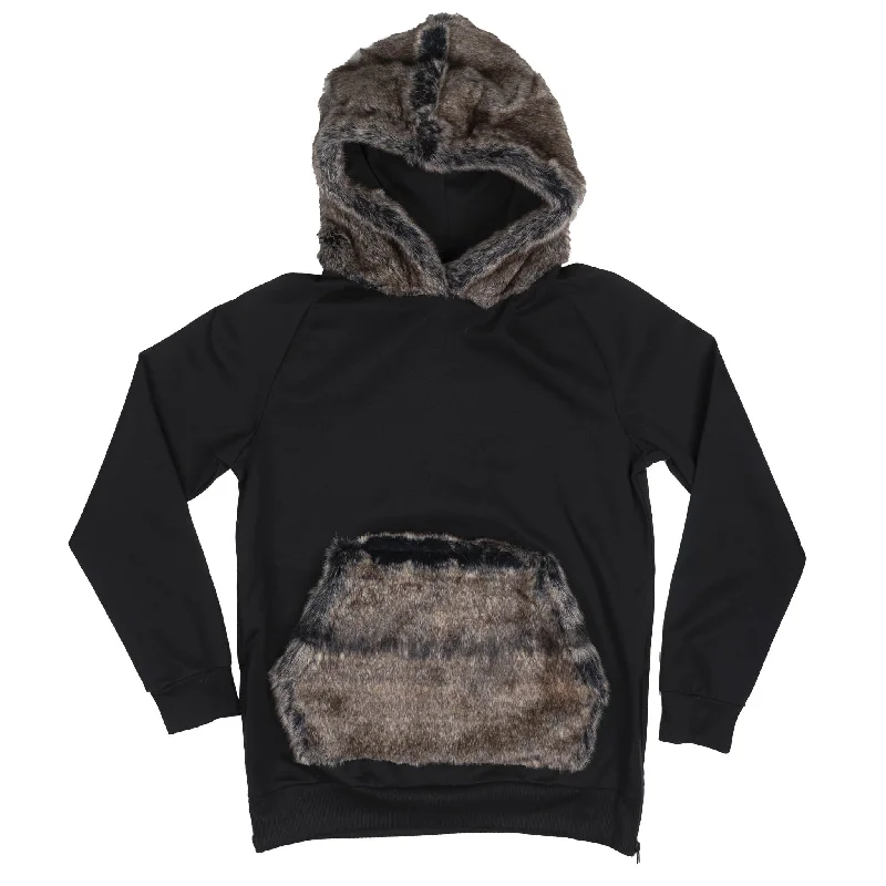 RIFLESSI MENS HOODIE BLACK - MJT-72 Laid Laid