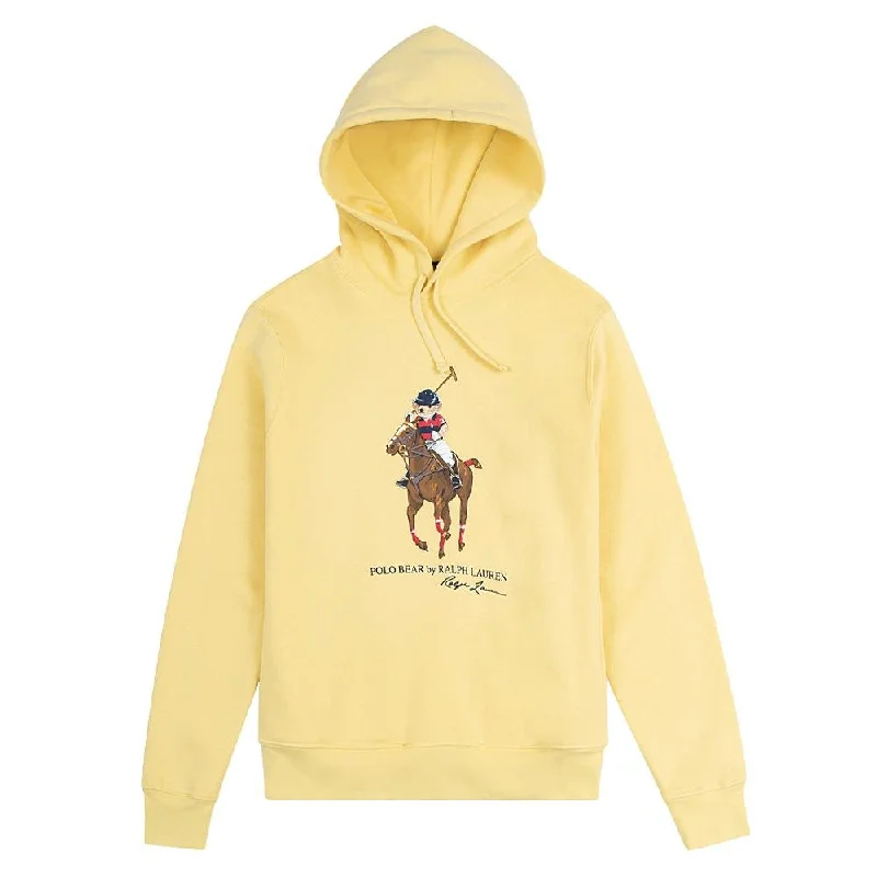 Jockey Fleece Hoodie | Yellow Artistic Men's Hand Artistic Men's Hand