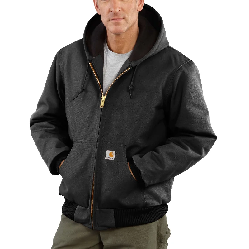 Loose Fit Firm Duck Insulated Flannel-Lined Active Jac Laid Laid