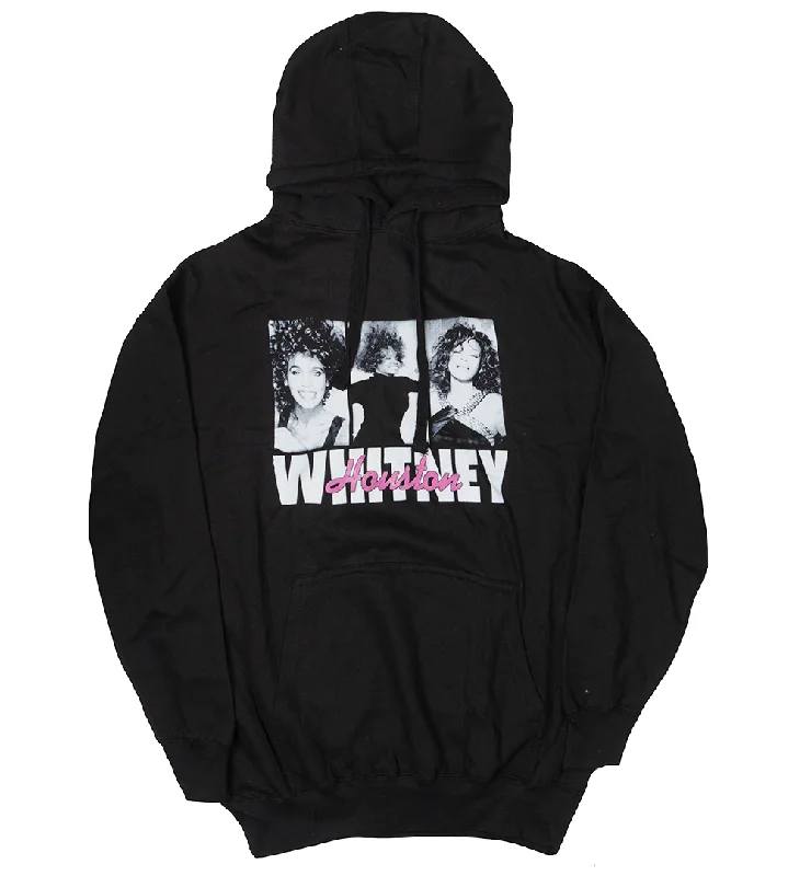 WHITNEY HOUSTON LICENSED HOODIE BLACK - WNY1771XH Cozy Men's Winter Cozy Men's Winter