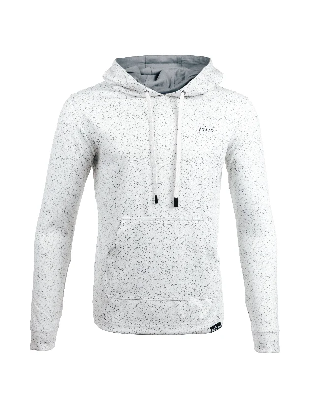 Speckled White Golf Hoodie Youthful Men's Anime Youthful Men's Anime