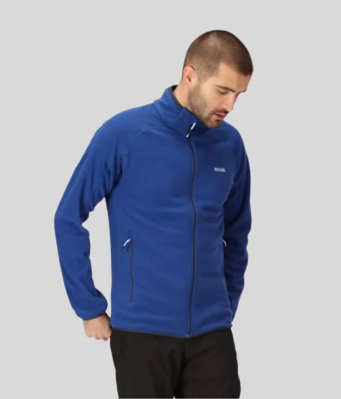 Mens Royal Blue Hadfield Fleece Jacket Bold Men's Statement Bold Men's Statement