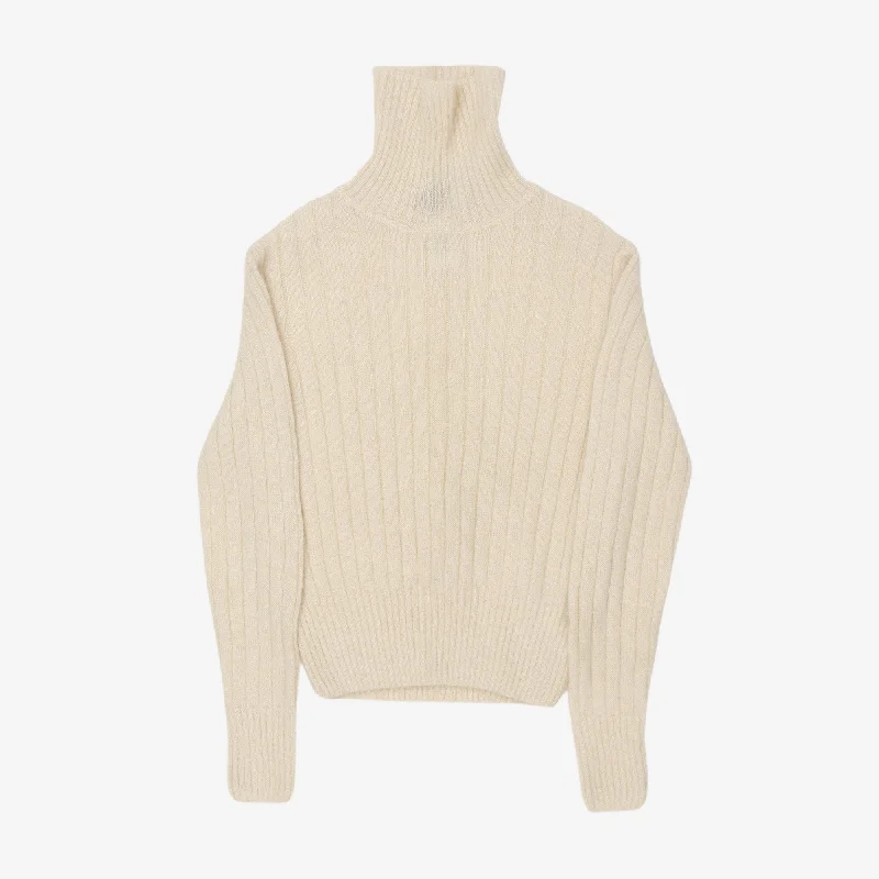 Wool Roll Neck Sweater Masculine Men's  Masculine Men's 