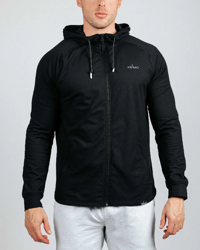 Men's Black Active Jacket Tailored Tailored