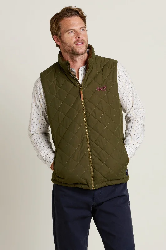 Diamond Quilt Gilet Refined Men's European Refined Men's European