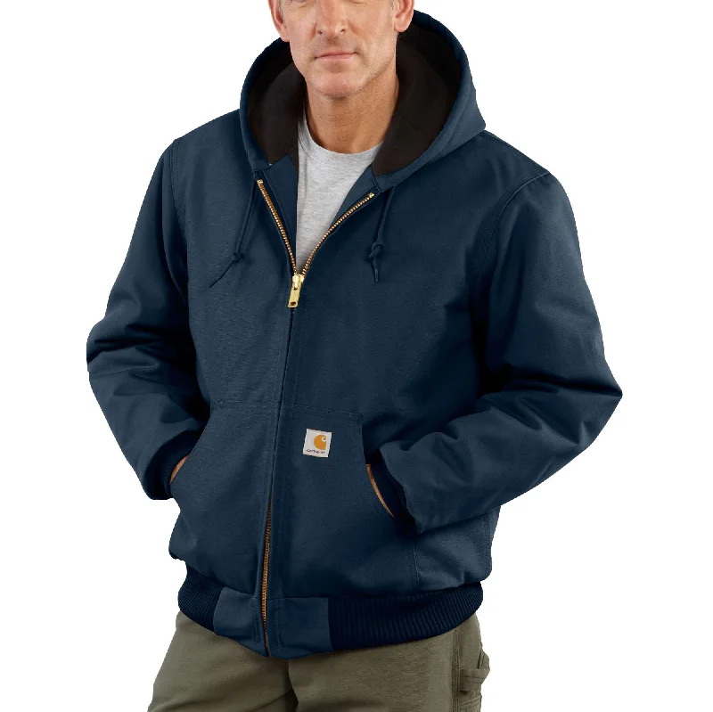 Loose Fit Firm Duck Insulated Flannel-Lined Active Jac Tough Men's Military Tough Men's Military