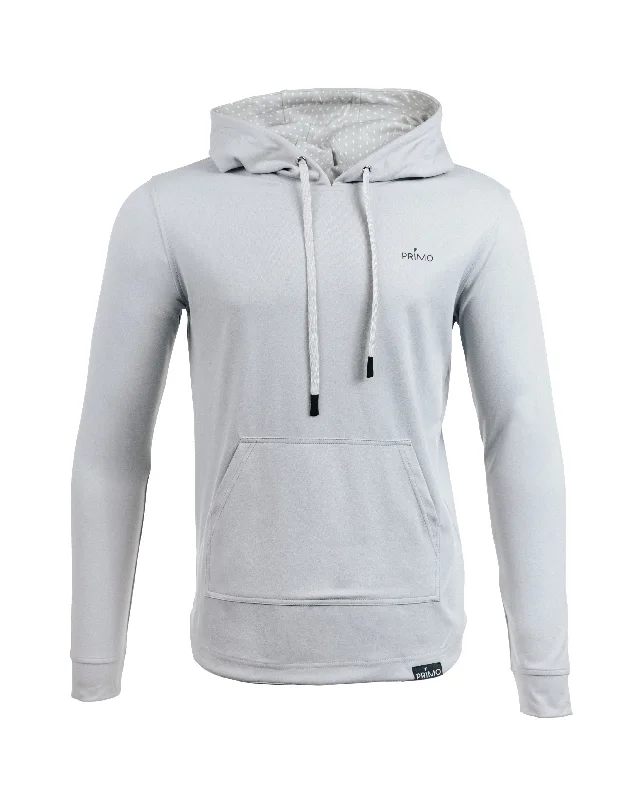 Light Gray Golf Hoodie Sporty Men's Athleisure  Sporty Men's Athleisure 