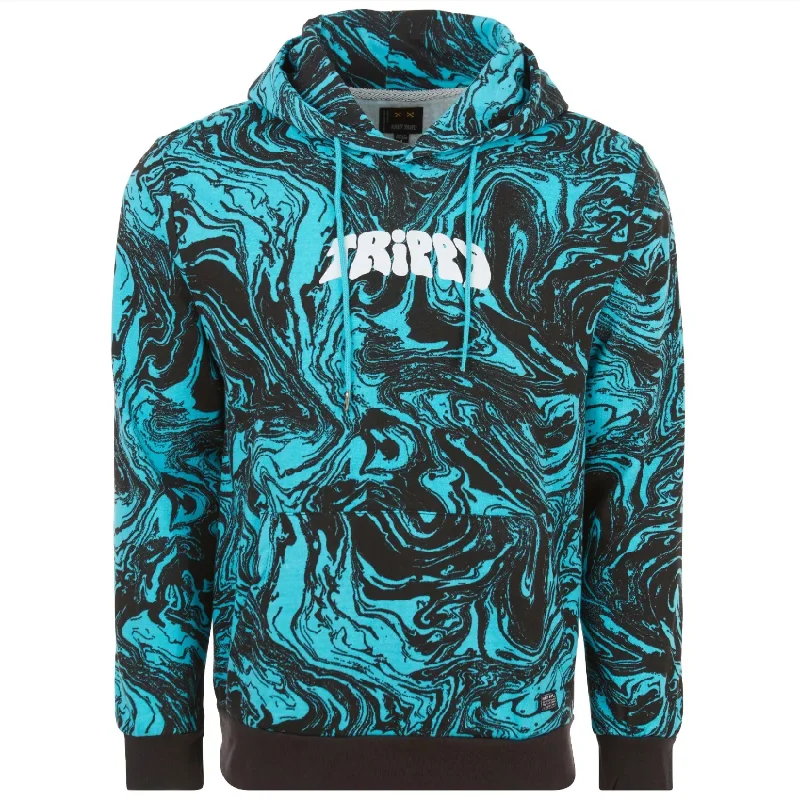 NAVY YARD HOODIE TRIPPY TEAL NFKT-2207 Athletic Men's Compression Athletic Men's Compression