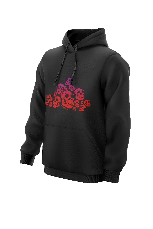 XAPE Skulls Hoodie - Black Relaxed Men's Australian  Relaxed Men's Australian 