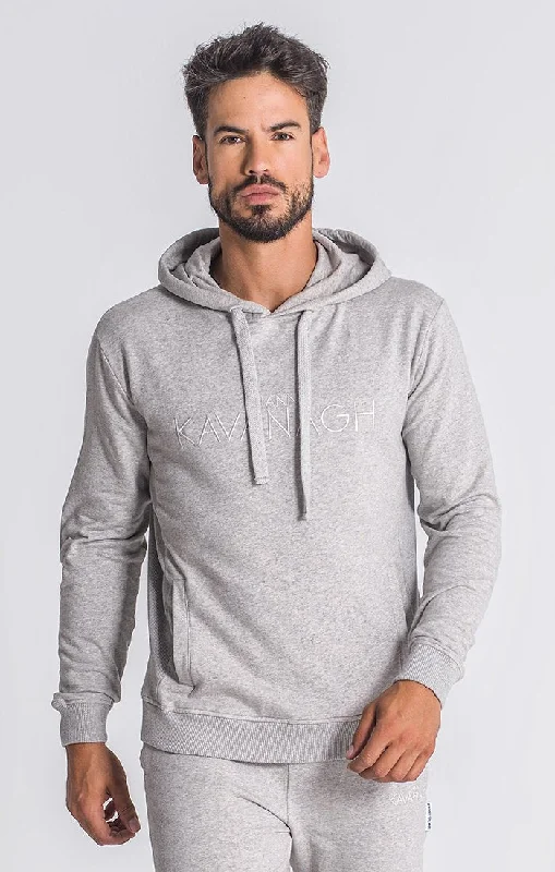 Grey Melange Winners Planet Hoodie Refined Men's Velvet Refined Men's Velvet