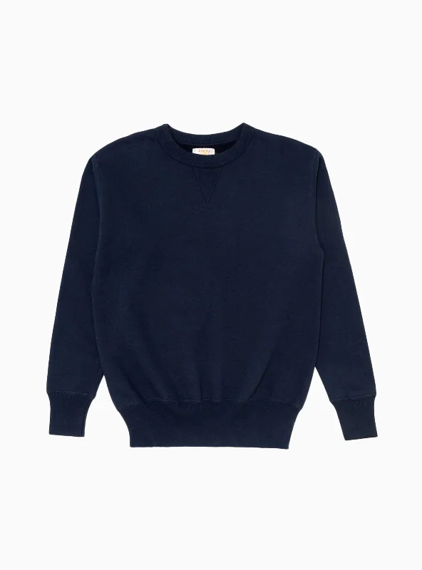 Laniakea Crew Neck Sweatshirt Dark Navy Traditional Men's Country Traditional Men's Country