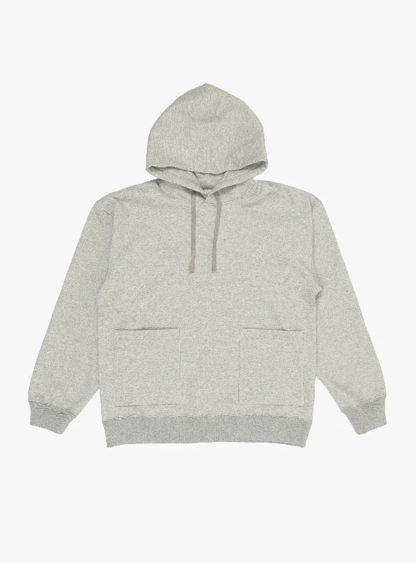 Bennie Fisherman Hoodie Heather Grey Minimalist Men's Casual  Minimalist Men's Casual 