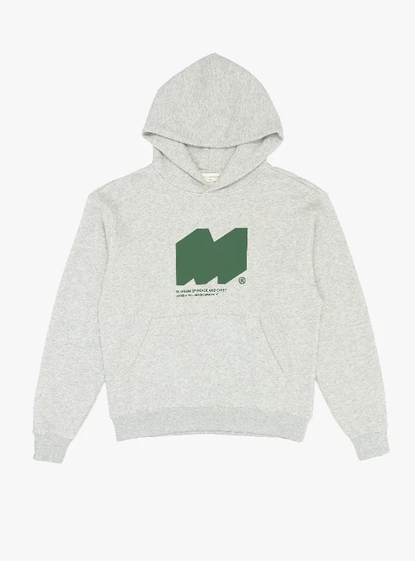 Museum Publishing Hoodie Grey Sophisticated Men's French Sophisticated Men's French