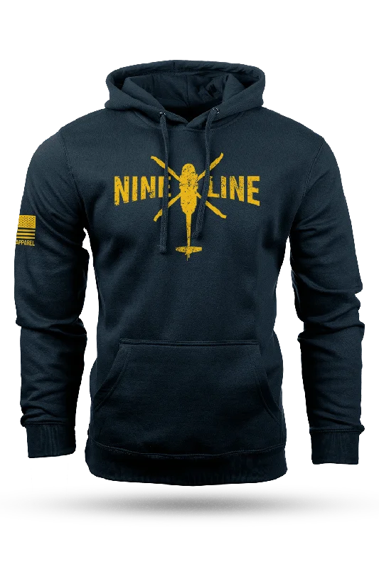 Nine Line Helo - Hoodie Edgy Men's Punk Edgy Men's Punk