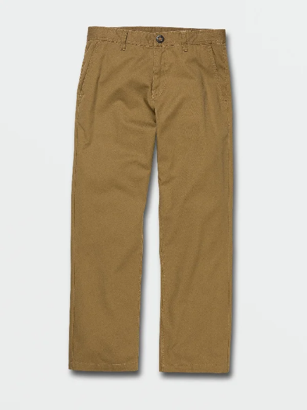 Frickin Skate Chino Pants - Dark Khaki Dapper Men's Bow Dapper Men's Bow