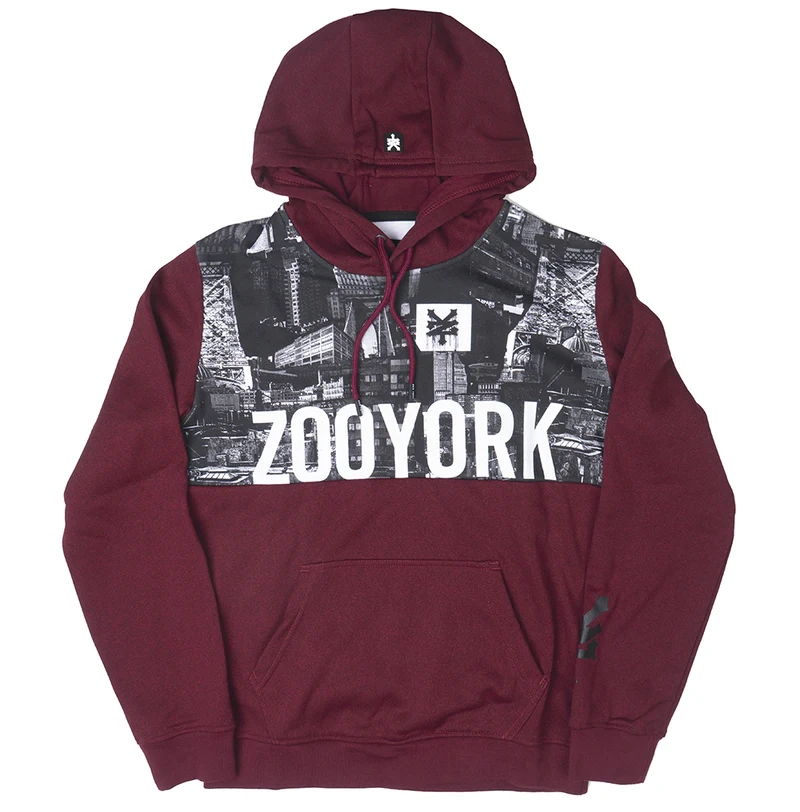 ZOO YORK LOGO HOODIE CORDOVAN HTR - ZY31H106 Bold Men's Animal Bold Men's Animal