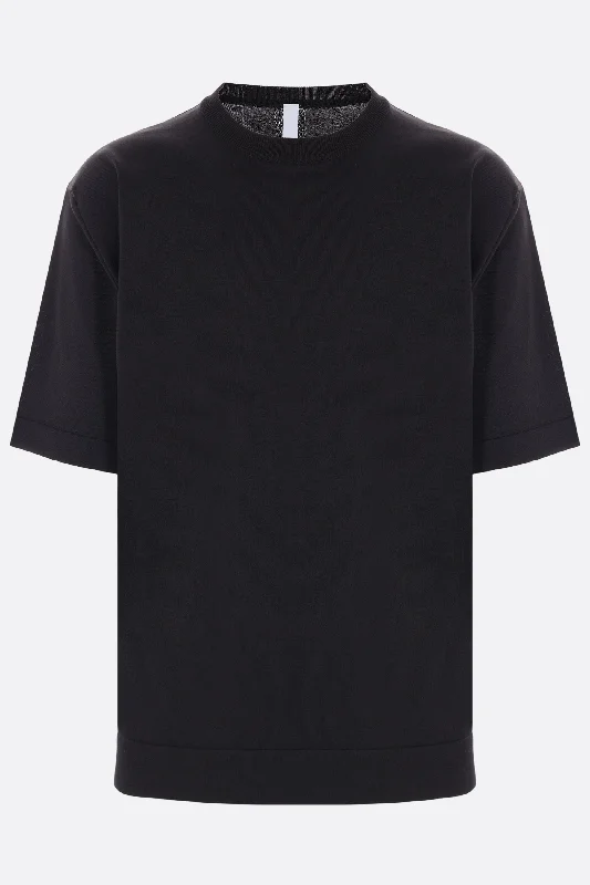 cotton blend t-shirt Monochromatic All Monochromatic All