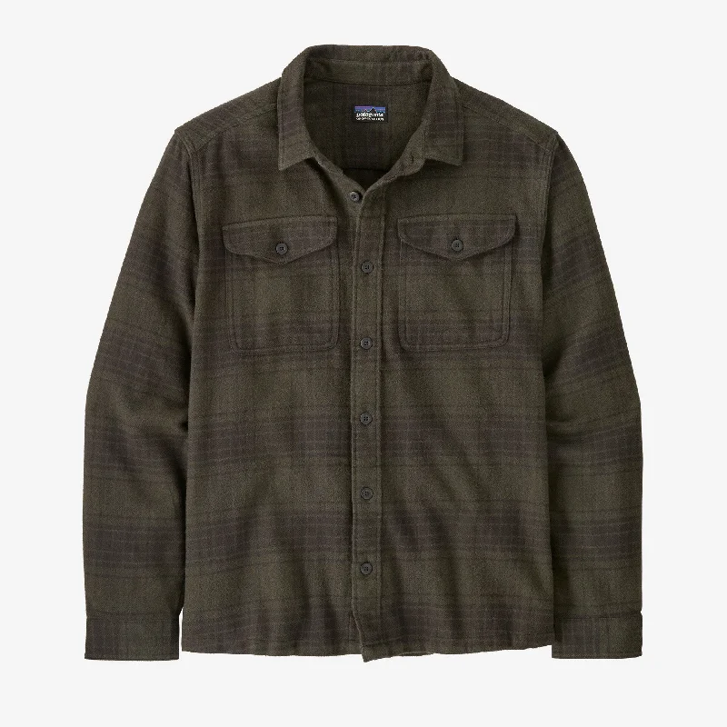 Patagonia Men's Fjord Flannel Shirt - Basil Green Organic Organic