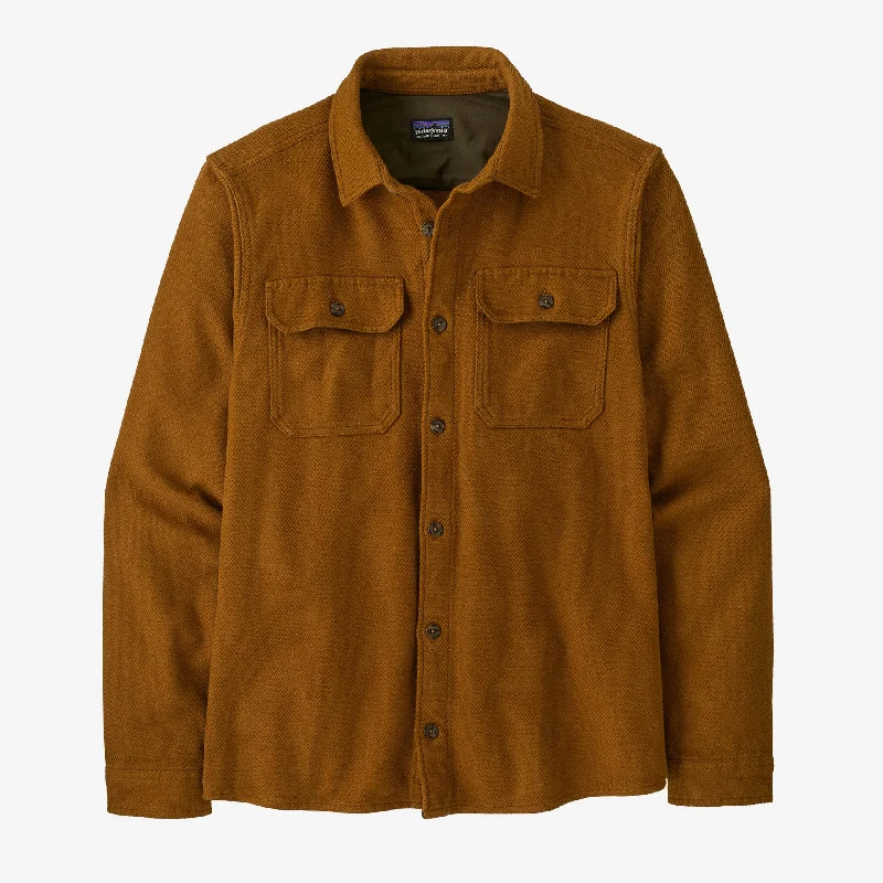 Patagonia Men's Fjord Loft Shirt - Shelter Brown Refined Men's Hand Refined Men's Hand