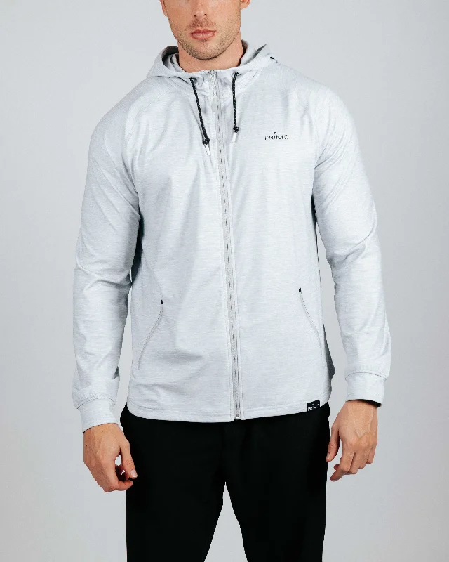 Men's Light Gray Active Jacket Elegant Men's Formal  Elegant Men's Formal 