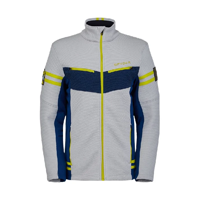 Mens Wengen Encore Full Zip - Glacier (2021) Sophisticated Men's  Sophisticated Men's 